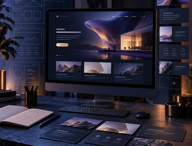 Static website design by Soft Web Branding